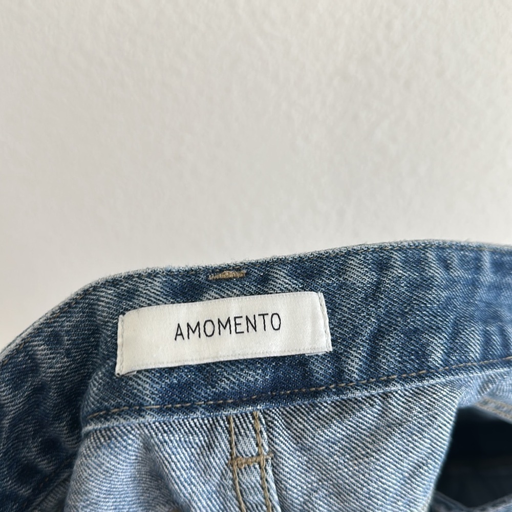 Amomento Blue Regular High Rise Jeans - Picture 9 of 10